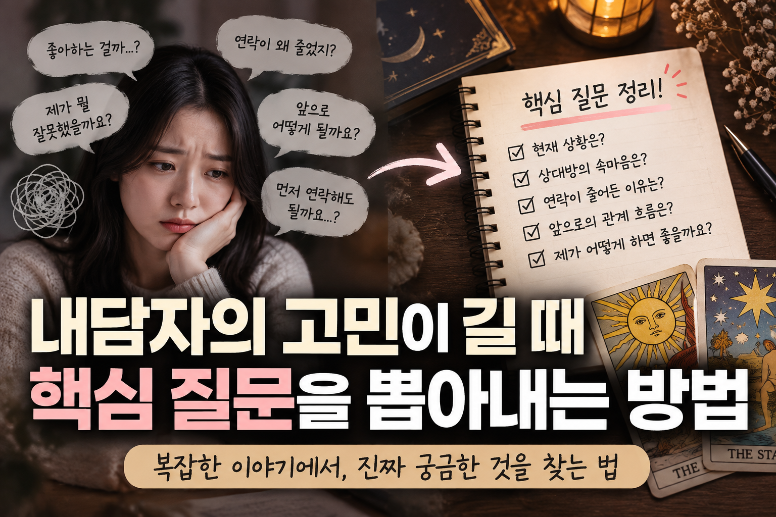고민 핵심 질문